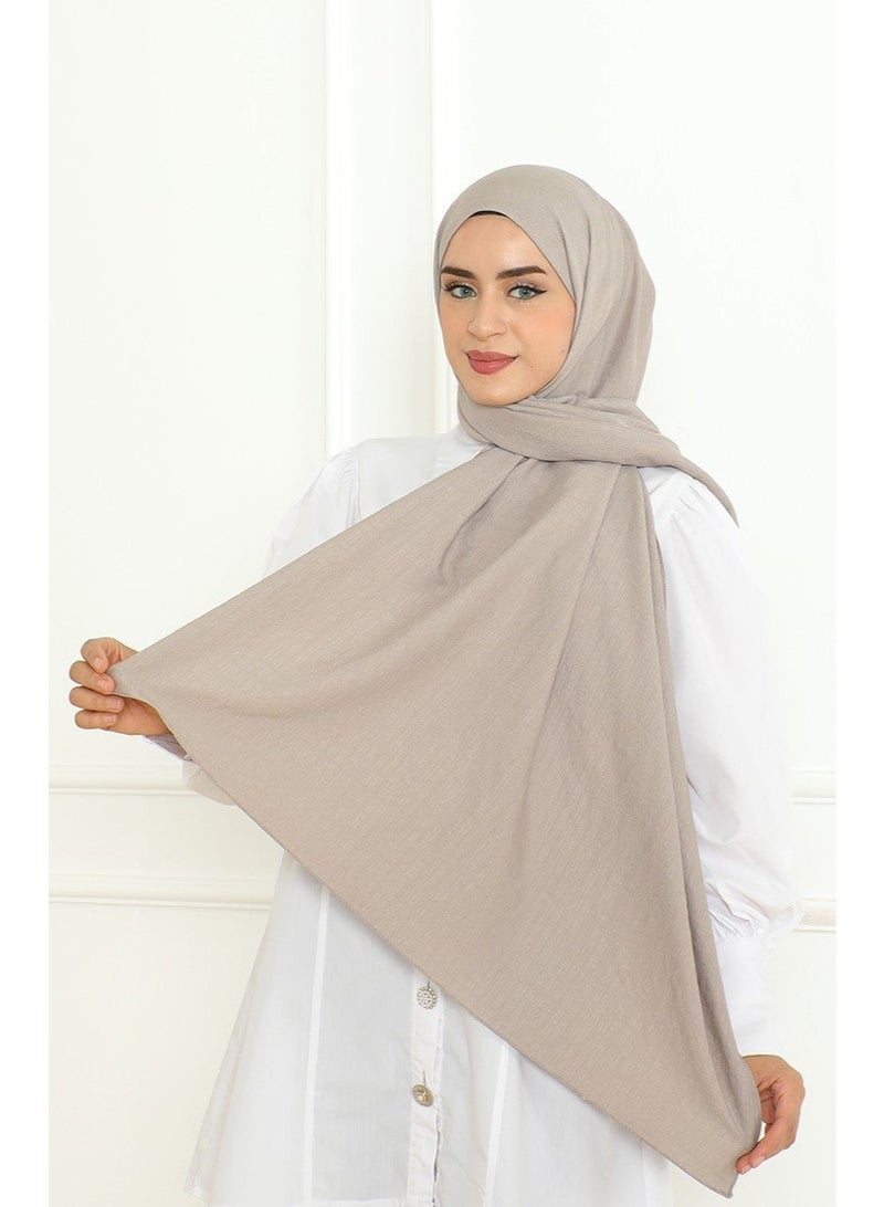 Sefa Merve Armül Shawl 81076-23 Stone - Image 5